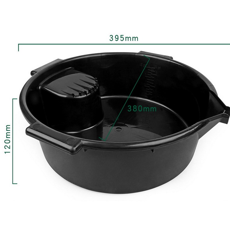 6L 機油盆 換機油工具 機油工具 油盆 機油回收桶 機油壺 盆 油桶-細節圖2