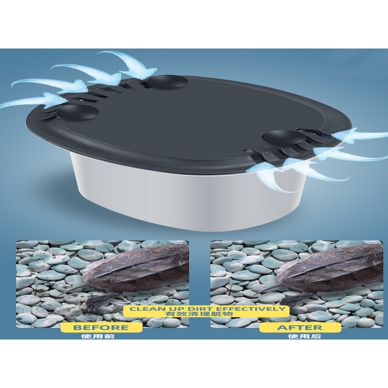 烏龜過濾器 低水位過濾器 水族過濾器 澤龜 水龜 烏龜過濾器 水中過濾 水中循環-細節圖5