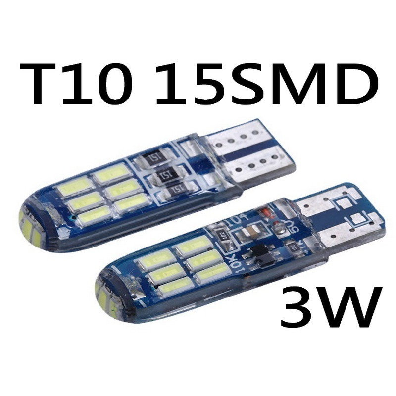 T5 T10 15smd 26smd 矽膠防水耐熱 小燈 閱讀燈 方向燈 牌照燈 倒車燈 車門燈-細節圖2