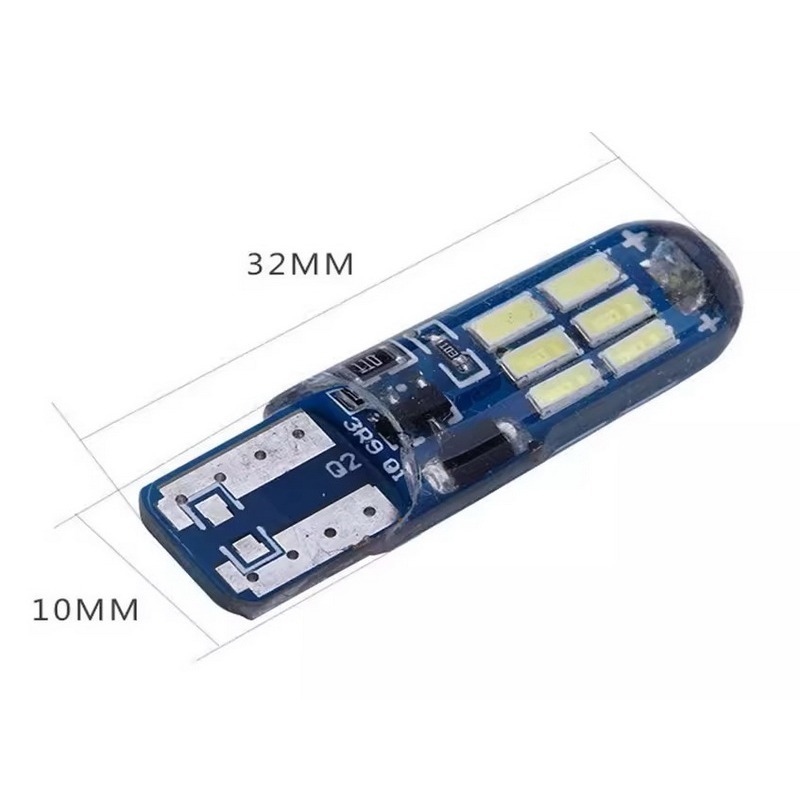 T5 T10 15smd 26smd 矽膠防水耐熱 小燈 閱讀燈 方向燈 牌照燈 倒車燈 車門燈-細節圖3