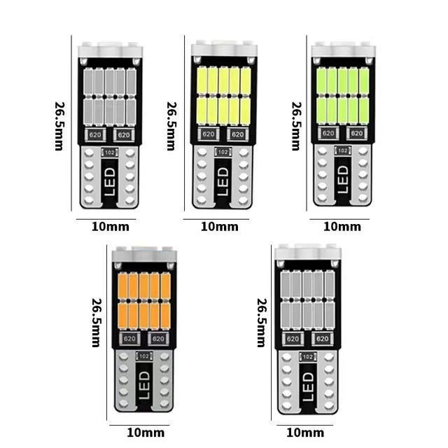 T5 T10 15smd 26smd 矽膠防水耐熱 小燈 閱讀燈 方向燈 牌照燈 倒車燈 車門燈-細節圖5