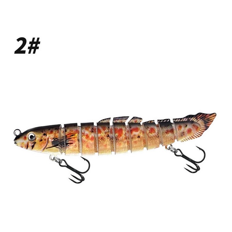 路亞 假餌 多節泥鰍 3D打印 仿真多節魚 沉水 鱸魚 曲腰 多節魚 淡水 岸拋 鐵板 微鐵 路亞餌-規格圖8