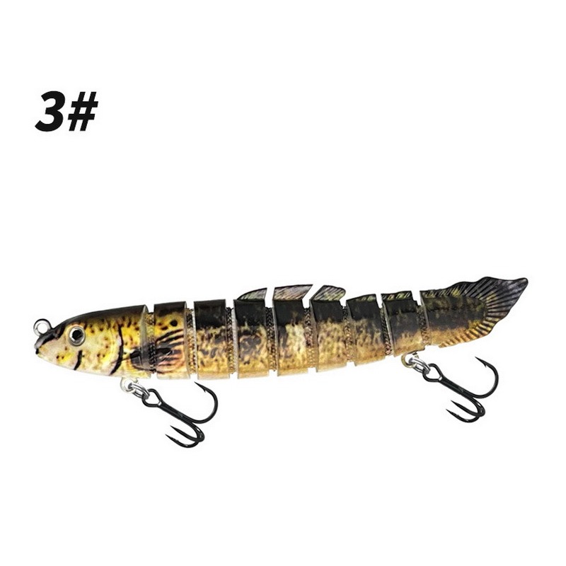 路亞 假餌 多節泥鰍 3D打印 仿真多節魚 沉水 鱸魚 曲腰 多節魚 淡水 岸拋 鐵板 微鐵 路亞餌-規格圖8