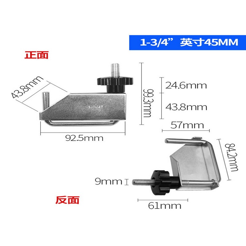 水管鉗 4件套 管束夾鉗組 汽車水管鉗 鋼制油管封口鉗 U型封管鉗 油管夾-細節圖2