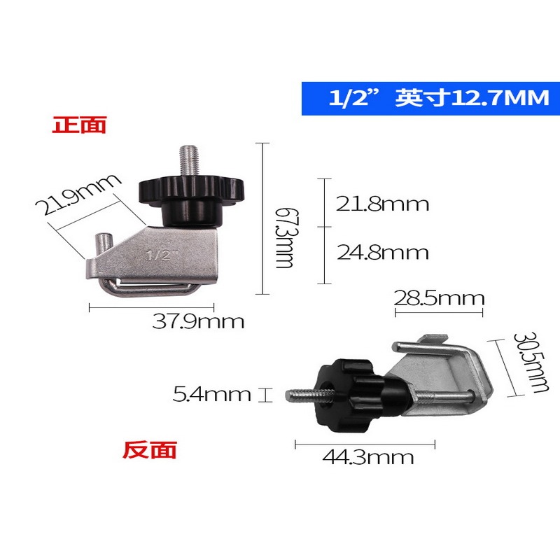 水管鉗 4件套 管束夾鉗組 汽車水管鉗 鋼制油管封口鉗 U型封管鉗 油管夾-細節圖4