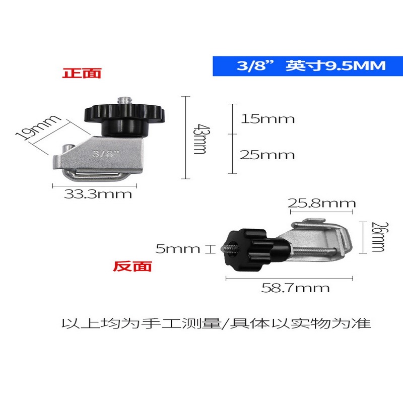 水管鉗 4件套 管束夾鉗組 汽車水管鉗 鋼制油管封口鉗 U型封管鉗 油管夾-細節圖5