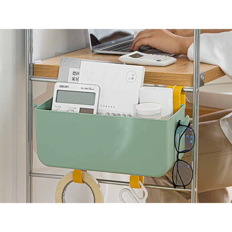 床邊收納籃 床頭收納籃 收納掛籃 手機收納架 桌邊置物架 床邊置物架 窗邊置物架-細節圖4