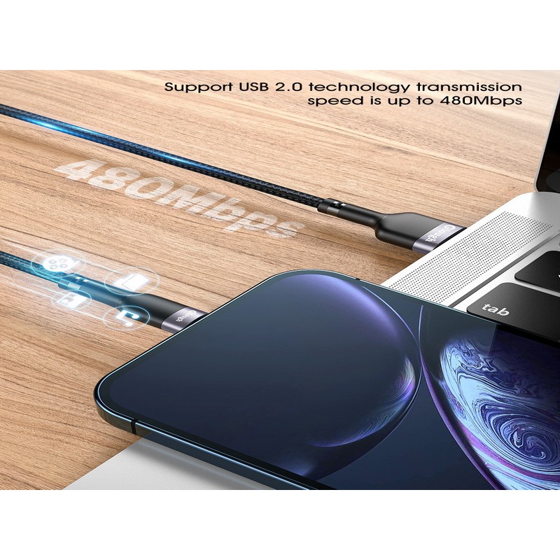 iPhone15 iPhone16 iPhone充電線 快充線 傳輸線 充電線 數據線 iPhone線 2.4A-細節圖5