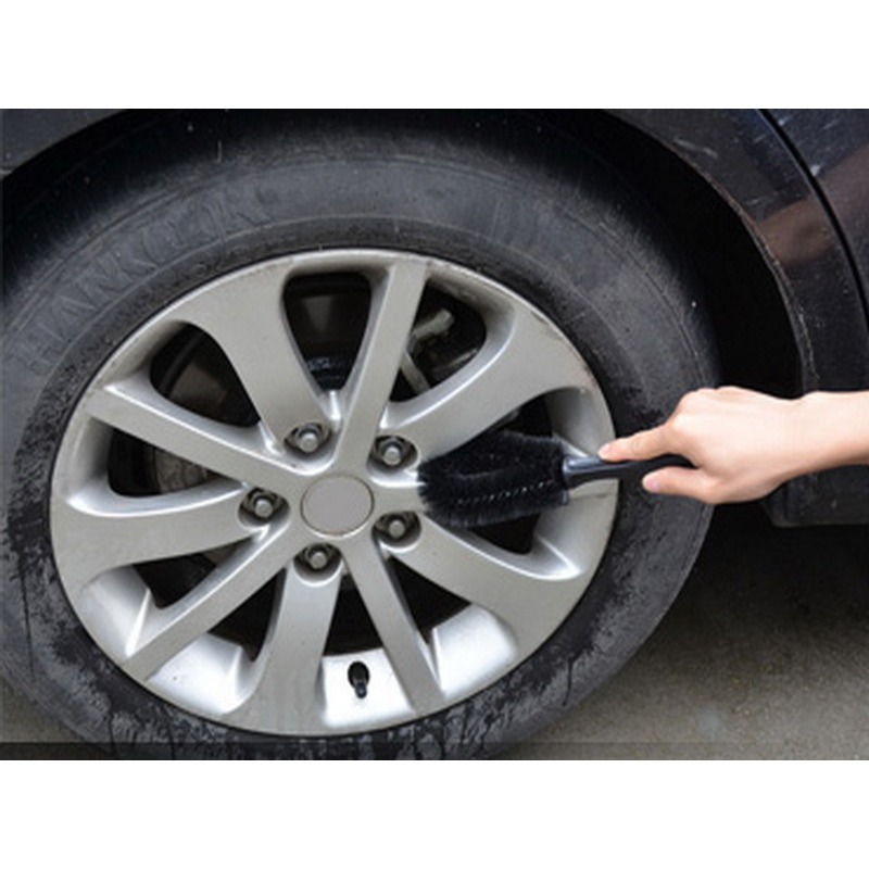 輪框清潔刷 輪框地毯刷 洗車刷 輪框刷 輪圈 鋁圈刷 輪圈刷 洗車工具 汽車美容-細節圖4