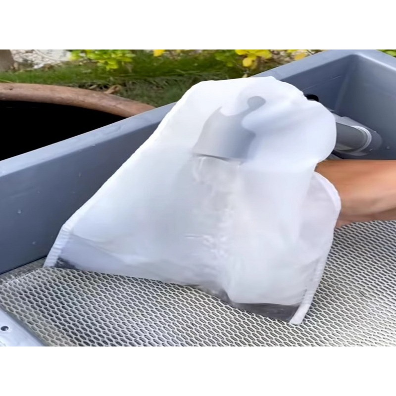 200目過濾網袋 尼龍過濾網袋 魚缸篩網 淨水網袋 魚糞過濾 魚缸網袋 魚缸過濾 魚缸濾材-細節圖2