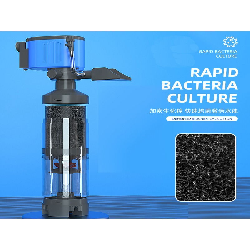 多功能魚缸吸便過濾器 吸魚缸吸便器 沖水馬達 過濾馬達 增氧馬達 造流馬達 增氧 造浪 抽水 培菌 過濾-細節圖2