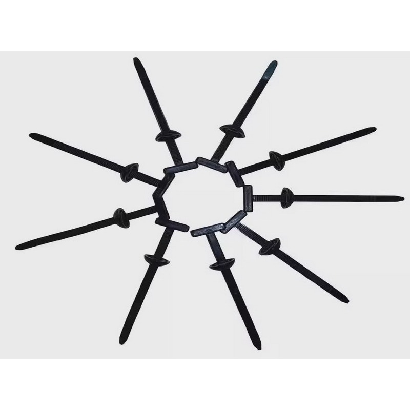 萬能束帶卡扣 穿心釘 固定 束帶卡扣 擋泥板 下護板 後備箱內飾卡扣 汽車維修 卡扣束帶-細節圖3