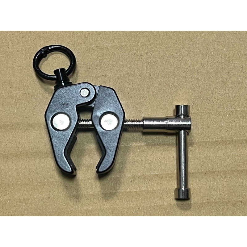 天幕桿固定夾 天幕扣環 天幕桿夾具 車邊天幕橫杆固定夾 天幕扣環 橫桿夾 天幕綁帶環 天幕固定-細節圖6