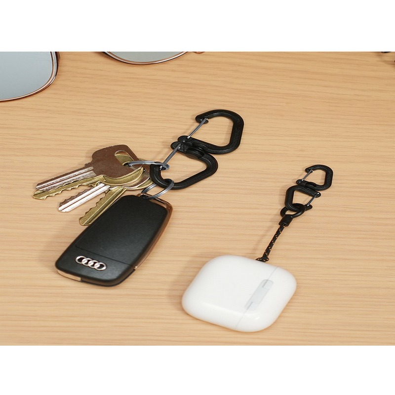 360度 旋轉 旋轉掛勾 登山扣 背包扣 便攜式掛勾 戰術掛勾 野外掛勾 旋轉S勾 汽化燈掛都 LED燈掛勾-細節圖4