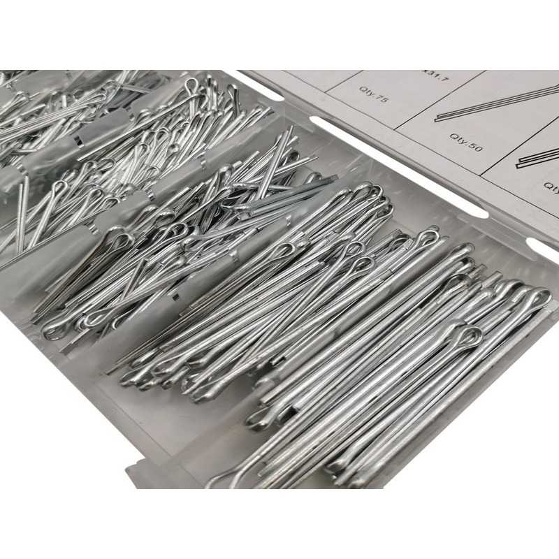 汽車維修插銷 開口梢組 500件 叉銷 插梢 插銷 開口銷組 開口梢 開口銷 維修插梢-細節圖2