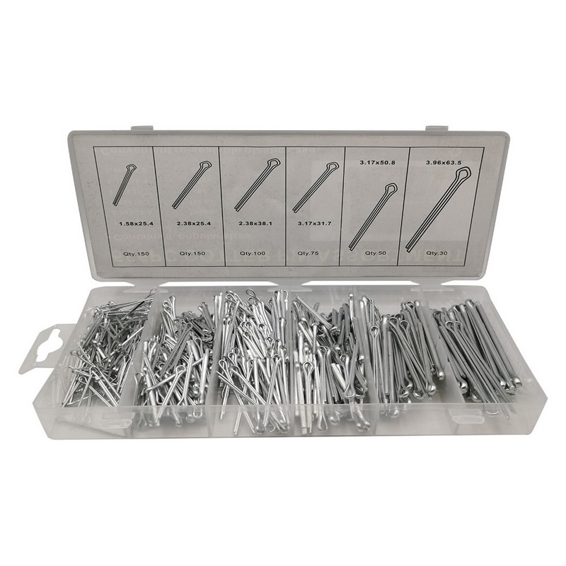 汽車維修插銷 開口梢組 500件 叉銷 插梢 插銷 開口銷組 開口梢 開口銷 維修插梢-細節圖3