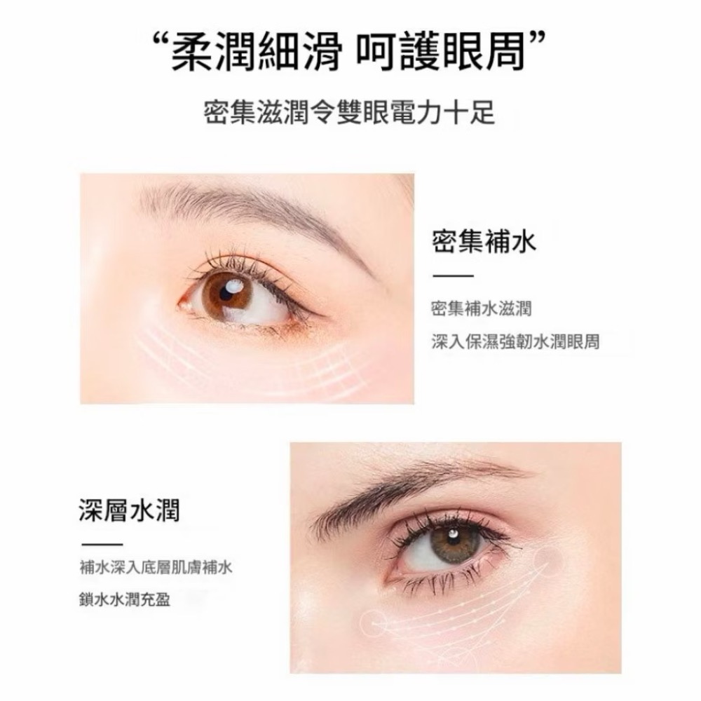 眼霜 小棕瓶眼霜 眼精華 眼精華霜 淡化 眼紋 黑眼圈 眼袋 微笑眼霜-細節圖3