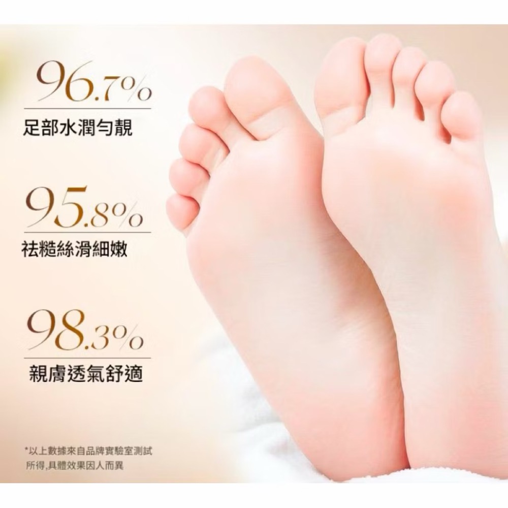 形象美 白松露凡士林足膜 手膜 滋潤補水 保濕足膜 防裂 去角質死皮 嫩白足部 少女足 腳膜套 足部護理-細節圖5