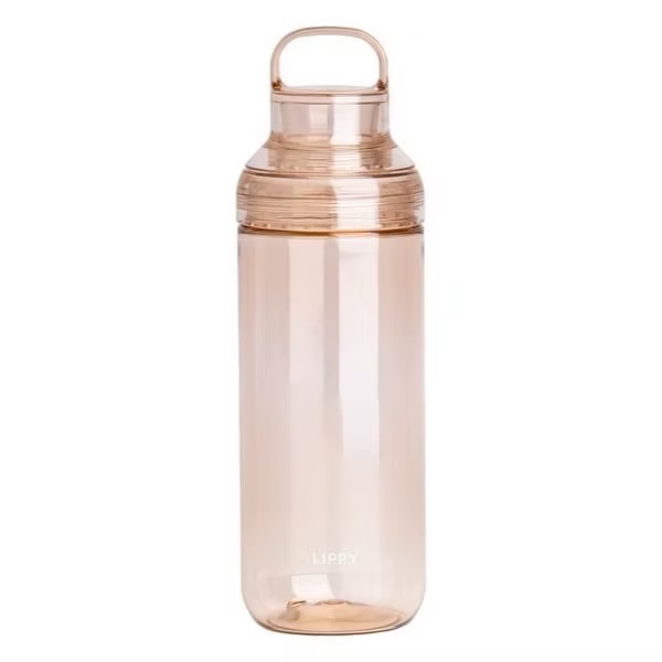 日本製 熱銷 1000ml 大容量 OSK LIPPY 運動 水壺 跑步 Tritan 手提式 透明 藍色 水瓶 琥珀色-規格圖3