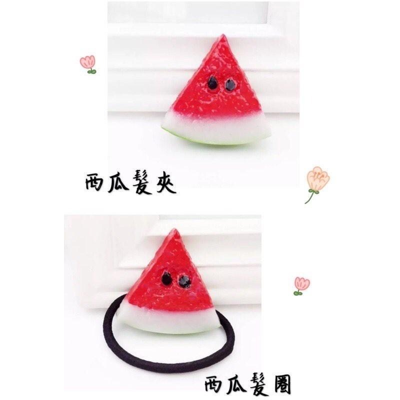 ( 有現貨 )❤️可愛逼真造型髮夾髮圈🔘-細節圖10