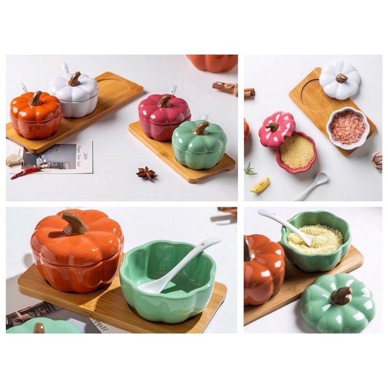 🎃超可愛南瓜系列陶瓷餐具🍴陶瓷碗｜餐盤｜器皿｜送禮自用兩相宜❤️-細節圖8