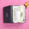 ☕️【白色區】♏️12星座純色款帶蓋帶勺茶漏馬克杯🌌-規格圖9
