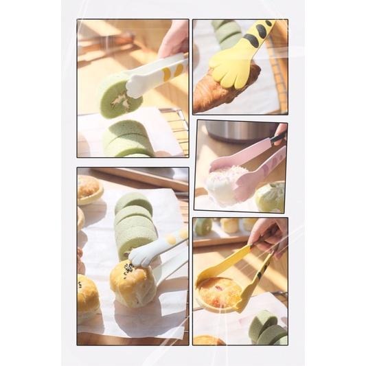 🐱【4色 • 4尺寸】日系超萌貓掌食物夾｜拍照道具｜露營餐具｜居家餐具｜送禮自用兩相宜✨-細節圖4