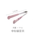 🐱【4色 • 4尺寸】日系超萌貓掌食物夾｜拍照道具｜露營餐具｜居家餐具｜送禮自用兩相宜✨-規格圖6