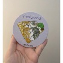🐱【 多款 】超可愛Mofusand • 貓貓陶瓷杯墊｜隔熱墊｜貓福珊迪｜鯊魚貓｜甜品貓｜辦公室小物｜居家小物😊-規格圖7