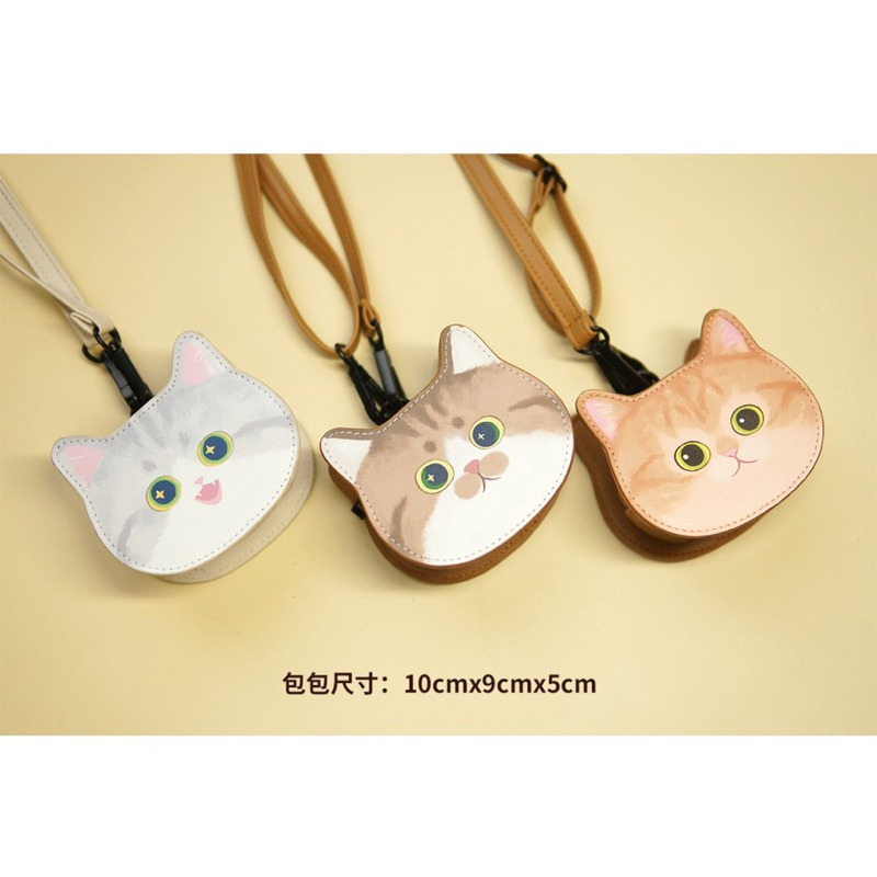 🐱妙吉MEWJI • 超萌貓貓頭包｜耳機包｜迷你包｜口紅包｜零錢包-細節圖4