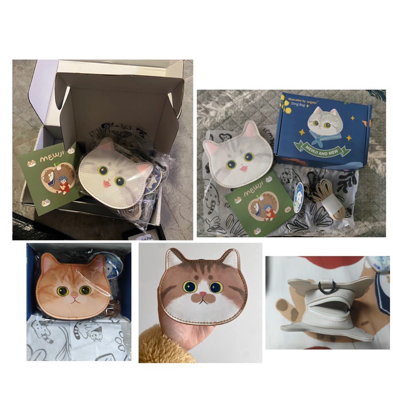 🐱妙吉MEWJI • 超萌貓貓頭包｜耳機包｜迷你包｜口紅包｜零錢包-細節圖9