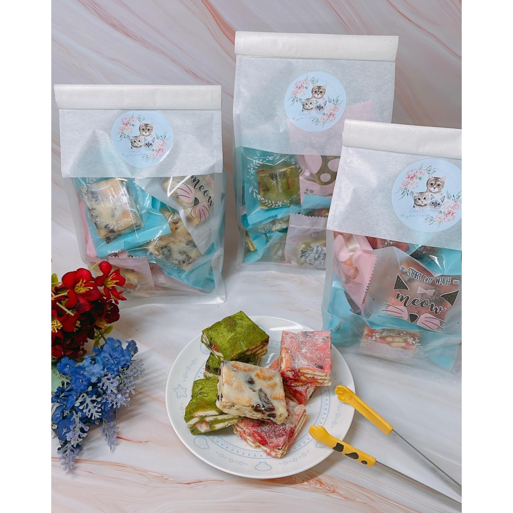 ❄️【 2種包裝 •多種口味 】純手工方塊雪花酥｜雪Q餅｜辦公室下午茶｜婚禮小物｜嘴饞小剋星｜送禮自用兩相宜✨-細節圖2