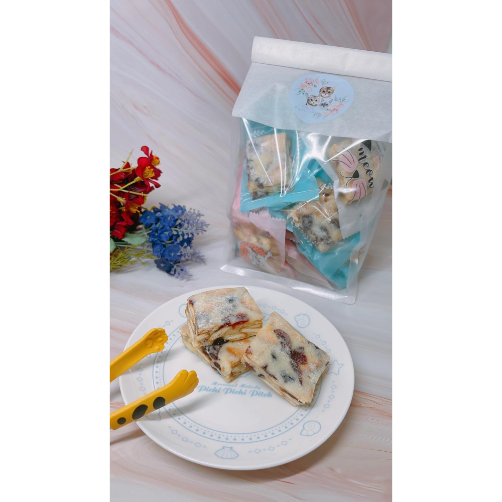 ❄️【 2種包裝 •多種口味 】純手工方塊雪花酥｜雪Q餅｜辦公室下午茶｜婚禮小物｜嘴饞小剋星｜送禮自用兩相宜✨-細節圖5