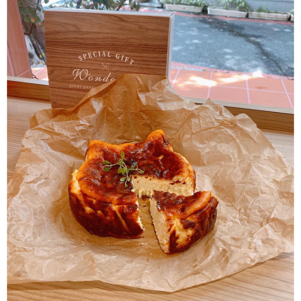 🧀️【5寸 • 多種口味】減糖版喵喵巴斯克乳酪蛋糕🐱｜無香料 • 無防腐劑 🎂 【Meow 喵嗚 • 手作甜點❤️-細節圖4