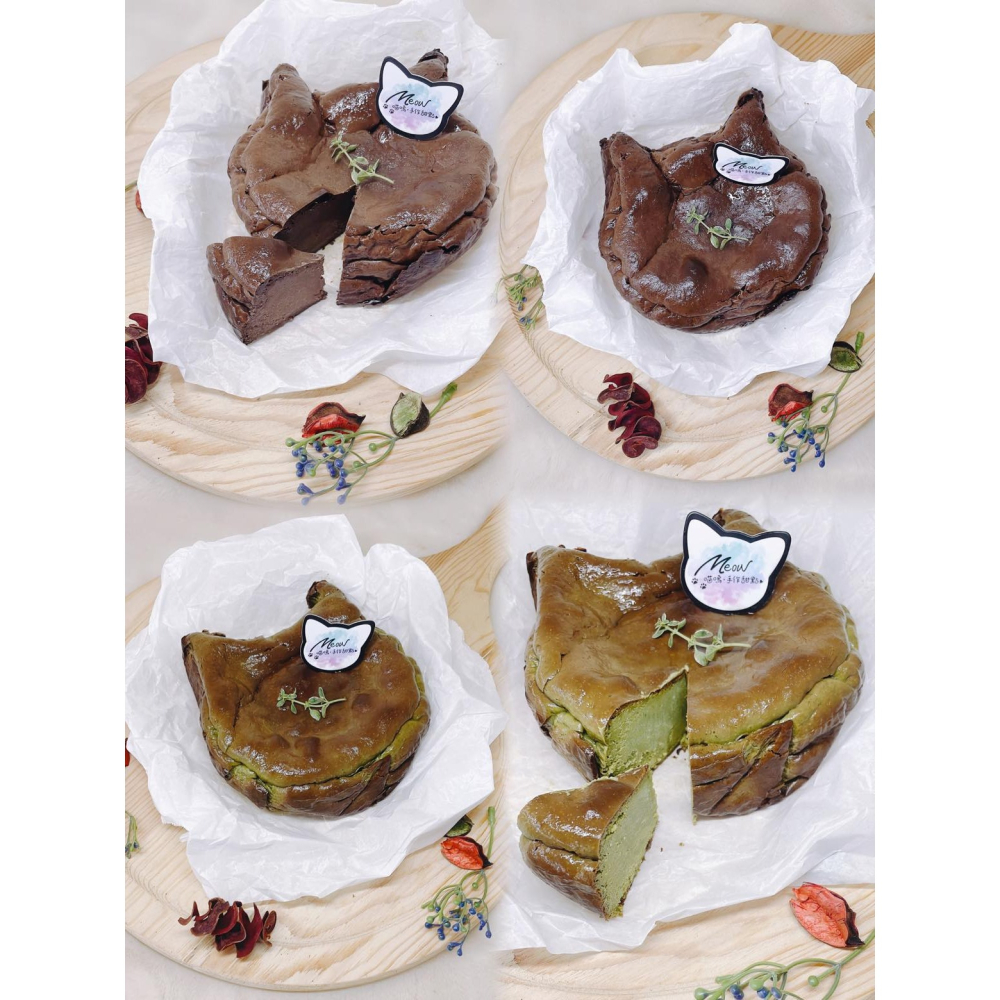 🧀️【5寸 • 多種口味】減糖版喵喵巴斯克乳酪蛋糕🐱｜無香料 • 無防腐劑 🎂 【Meow 喵嗚 • 手作甜點❤️-細節圖8