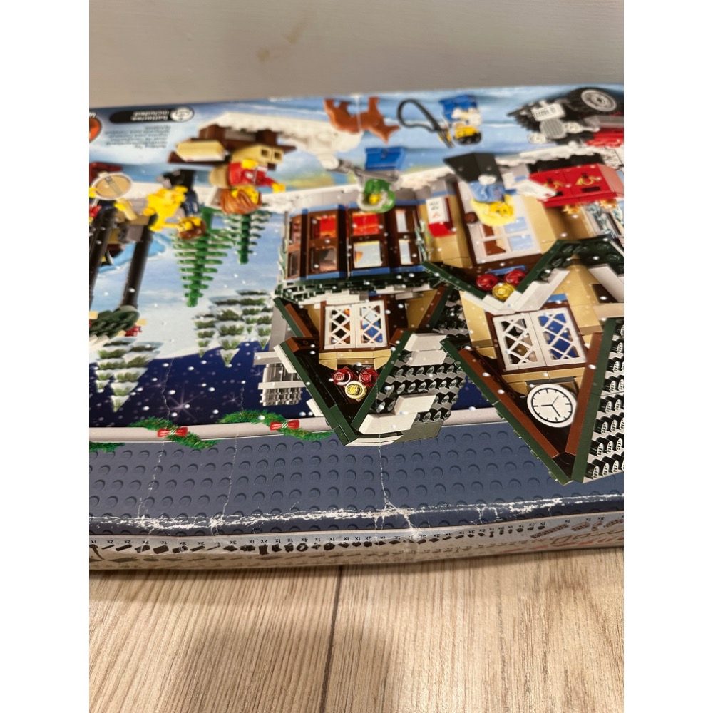 樂高 LEGO 10222  雪地郵局 冬季郵局 盒損-細節圖5