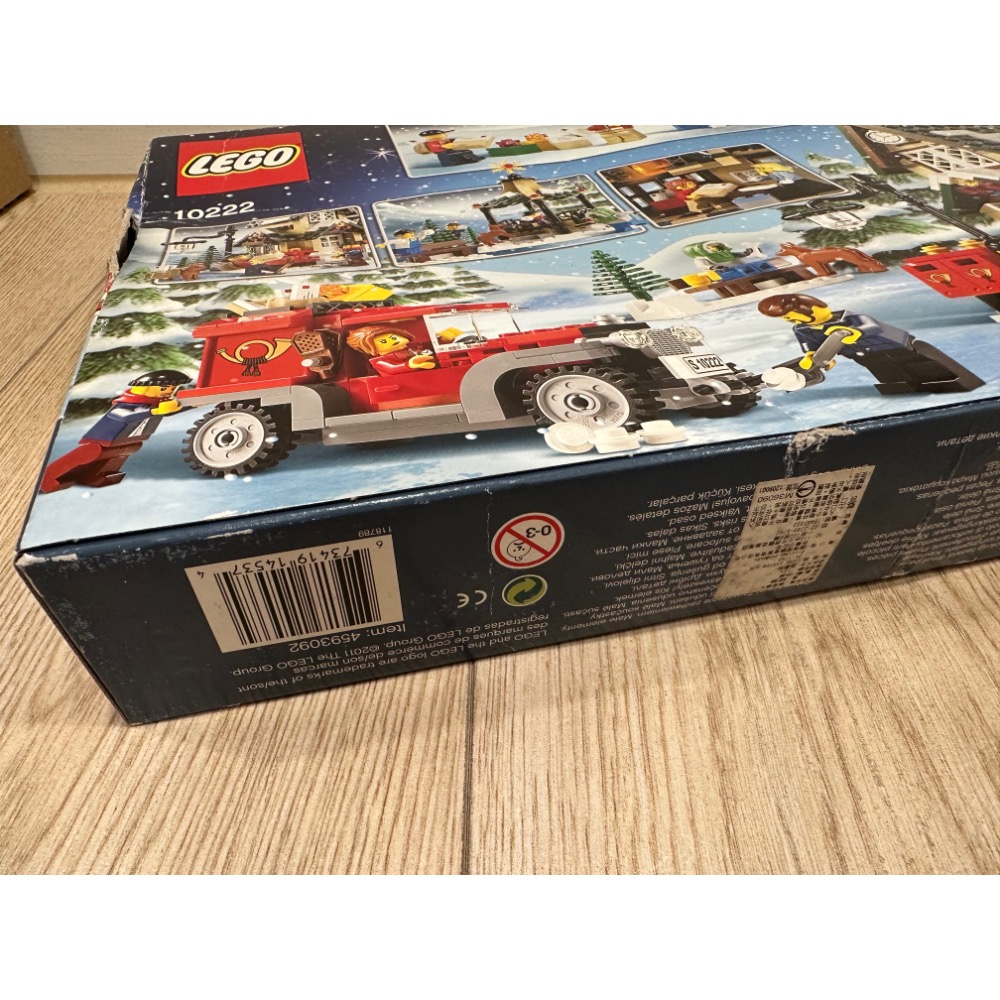 樂高 LEGO 10222  雪地郵局 冬季郵局 盒損-細節圖6