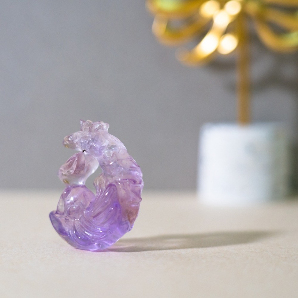 訂製款紫水晶九尾-細節圖4