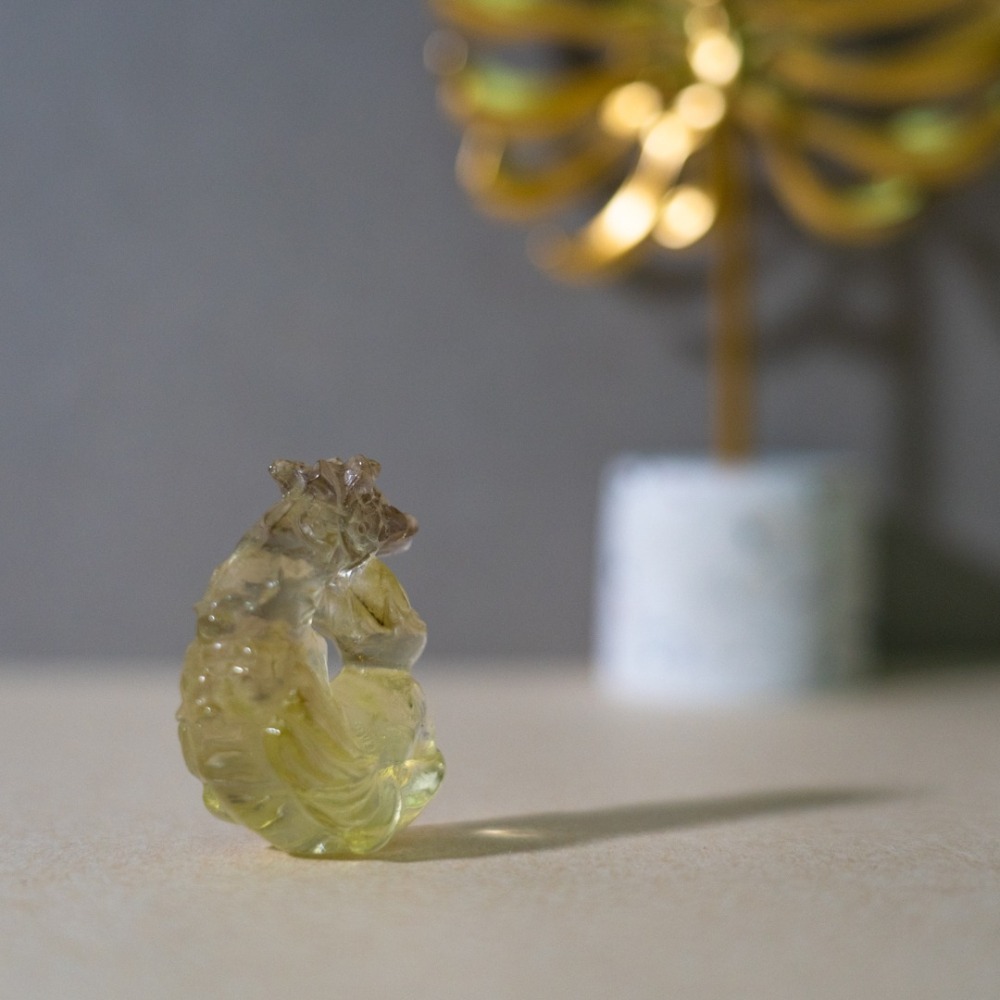 訂製款黃水晶九尾-細節圖3