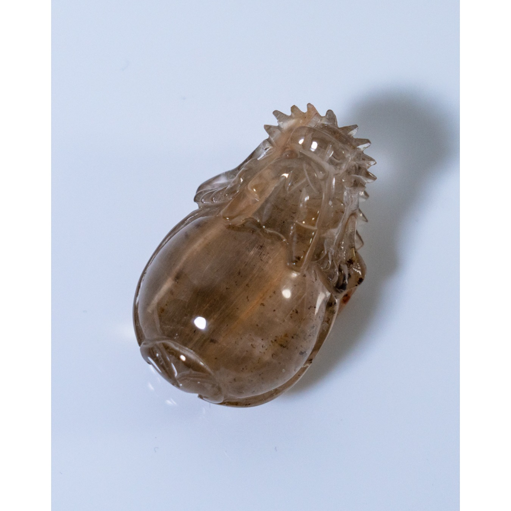 兔毛茶晶小龍龜-細節圖4