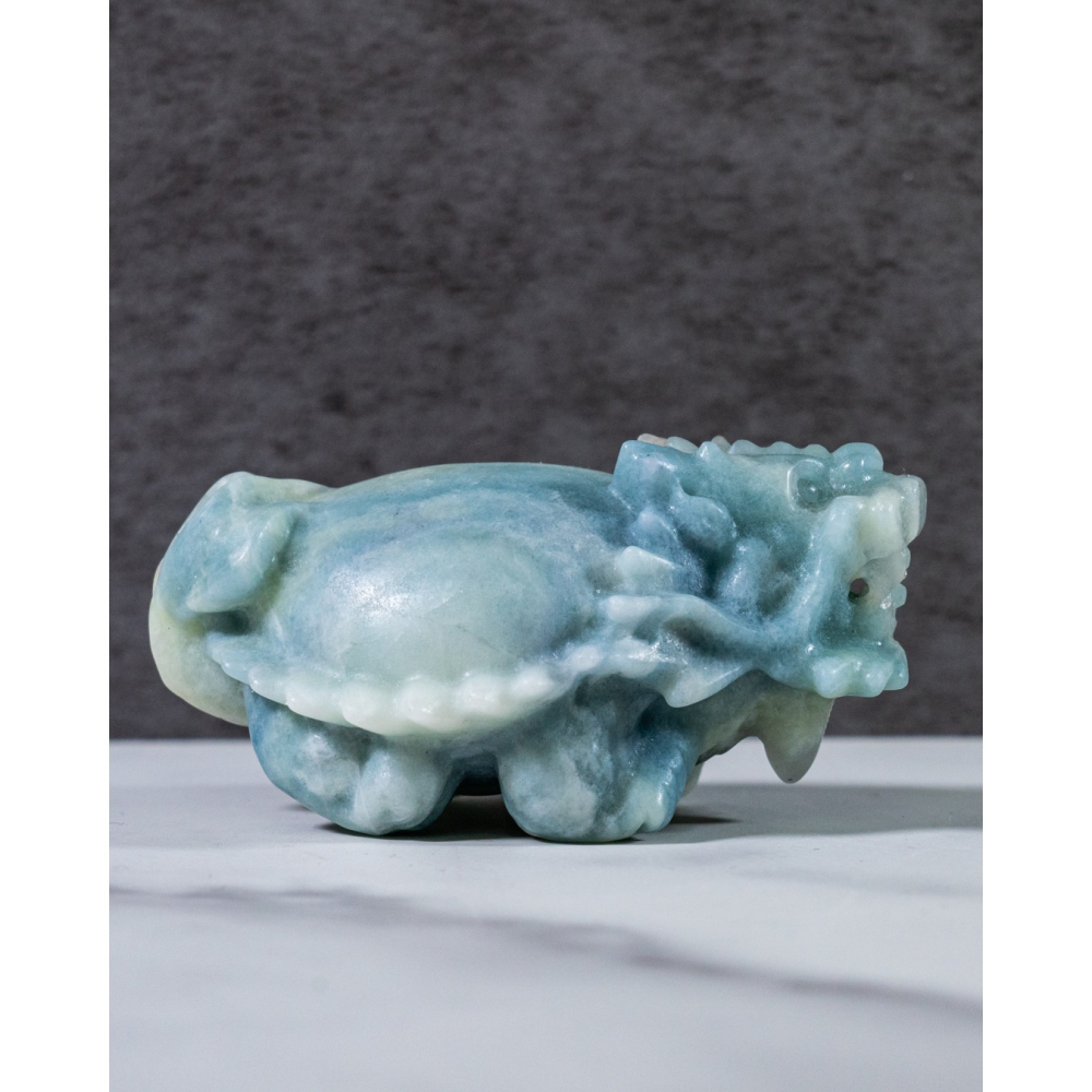 藍方解石圓背龍龜-細節圖9