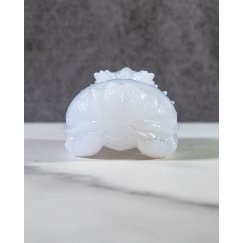 藍玉髓圓背龍龜-細節圖4