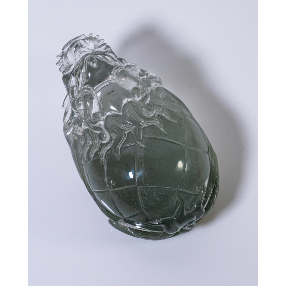 精品-漸層星砂灰藍幽靈龍龜-細節圖2