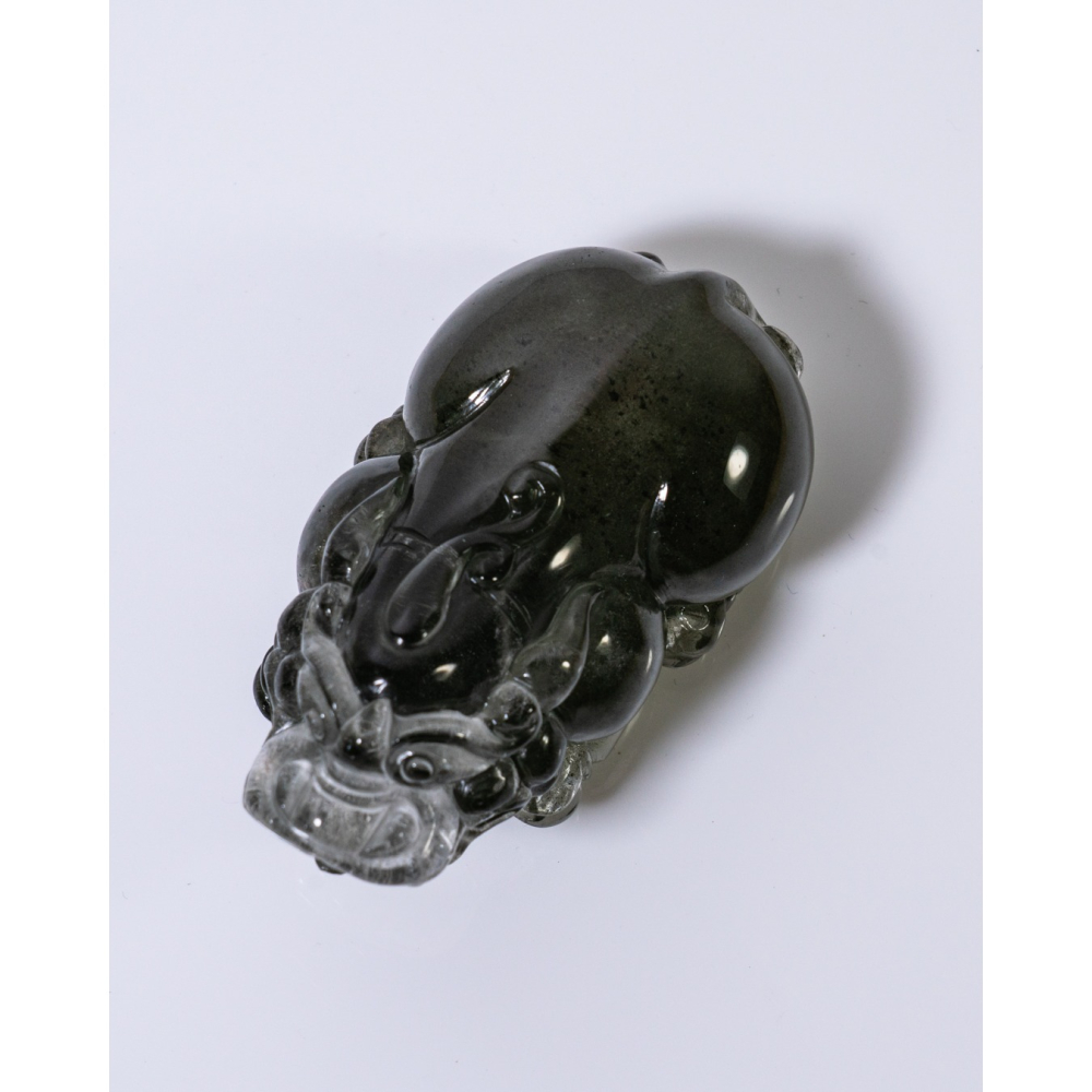 精品-千層綠幽靈貔貅-細節圖2