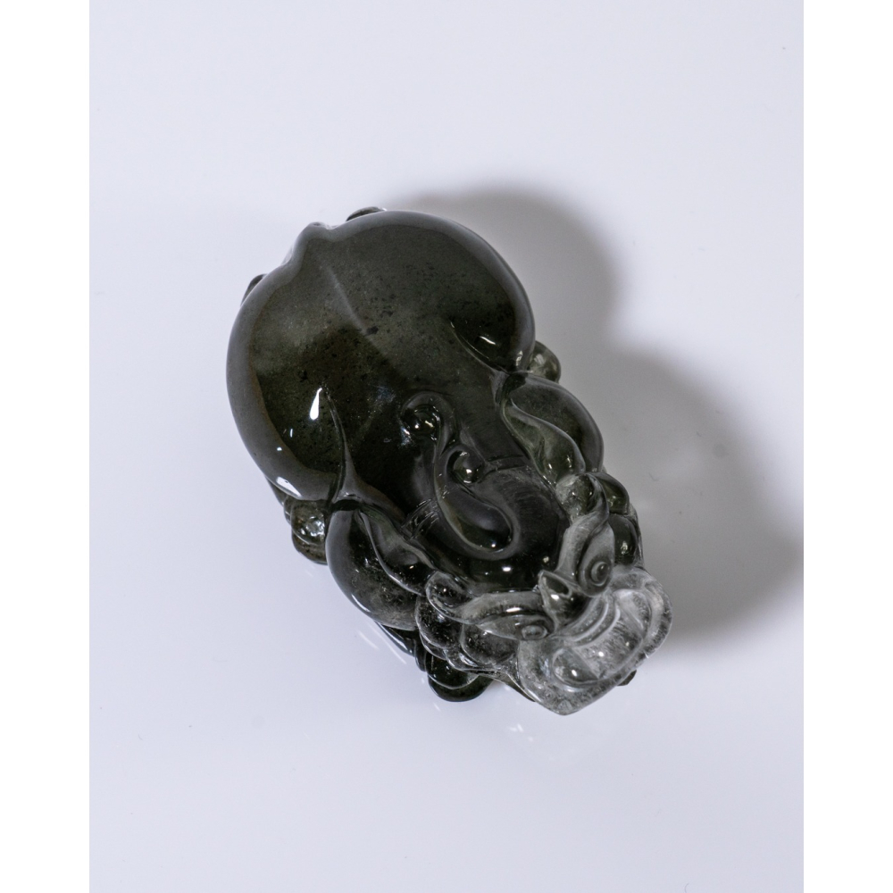 精品-千層綠幽靈貔貅-細節圖4