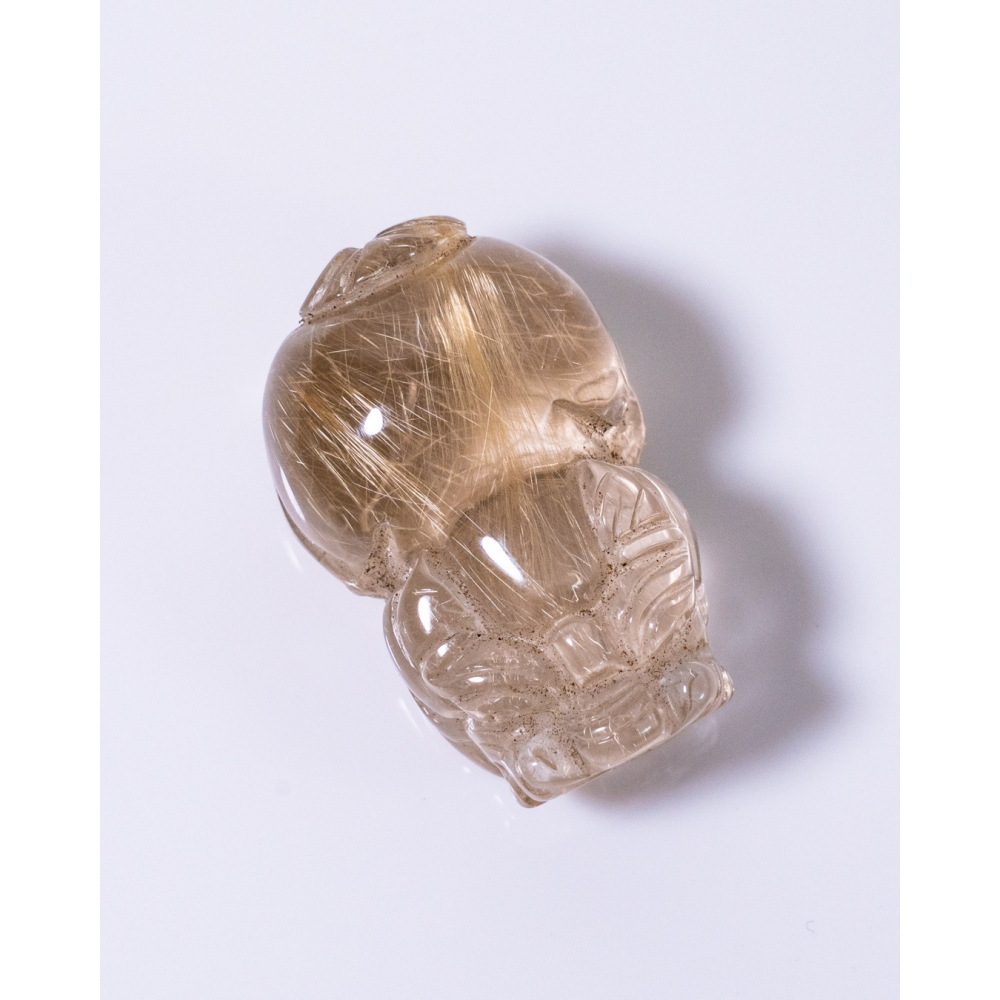 金髮晶透亮小貔貅-細節圖2