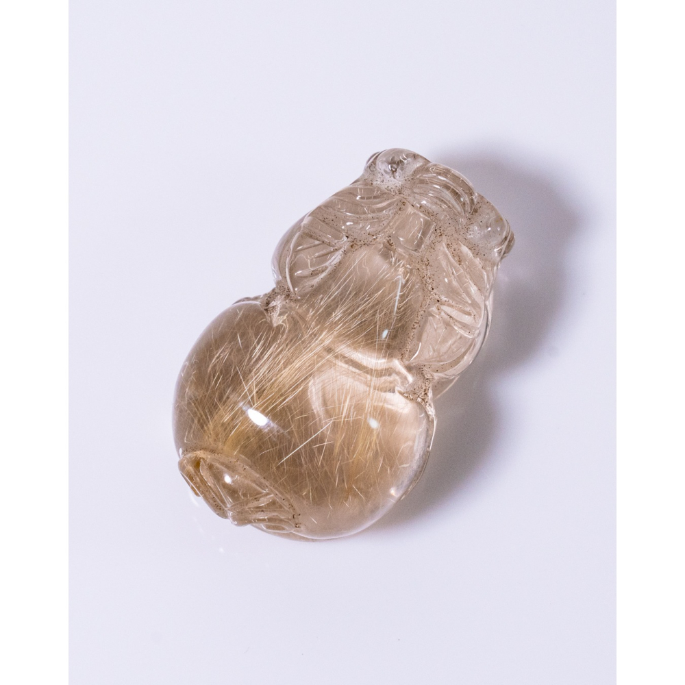 金髮晶透亮小貔貅-細節圖3