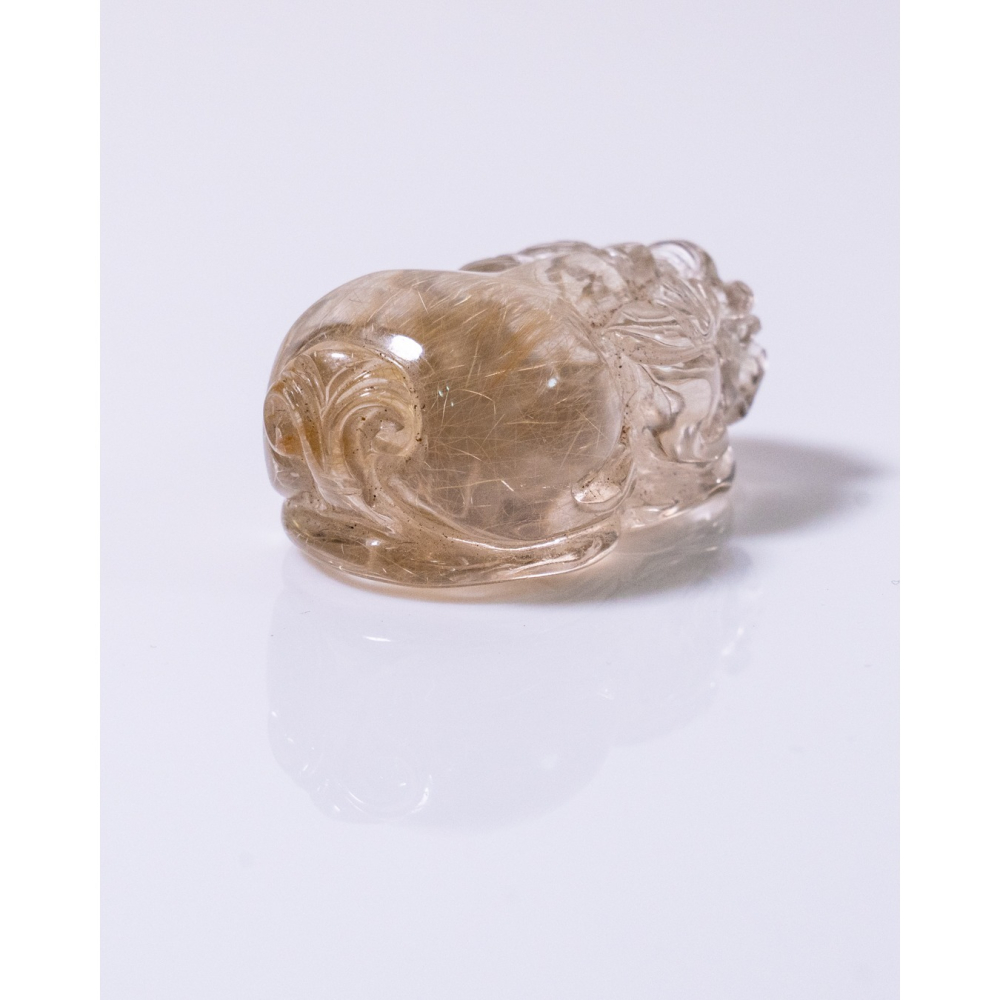 金髮晶透亮小貔貅-細節圖6