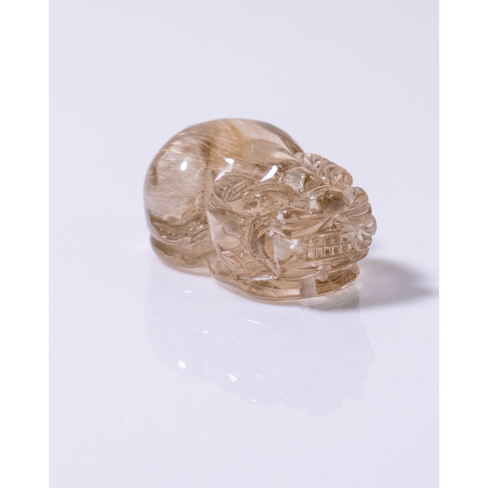 金髮晶透亮小貔貅-細節圖8