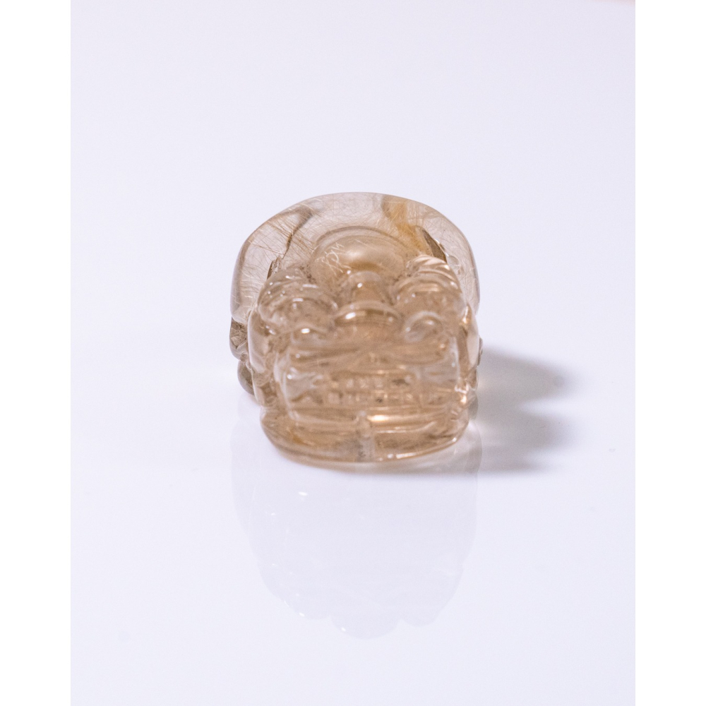 金髮晶透亮小貔貅-細節圖9